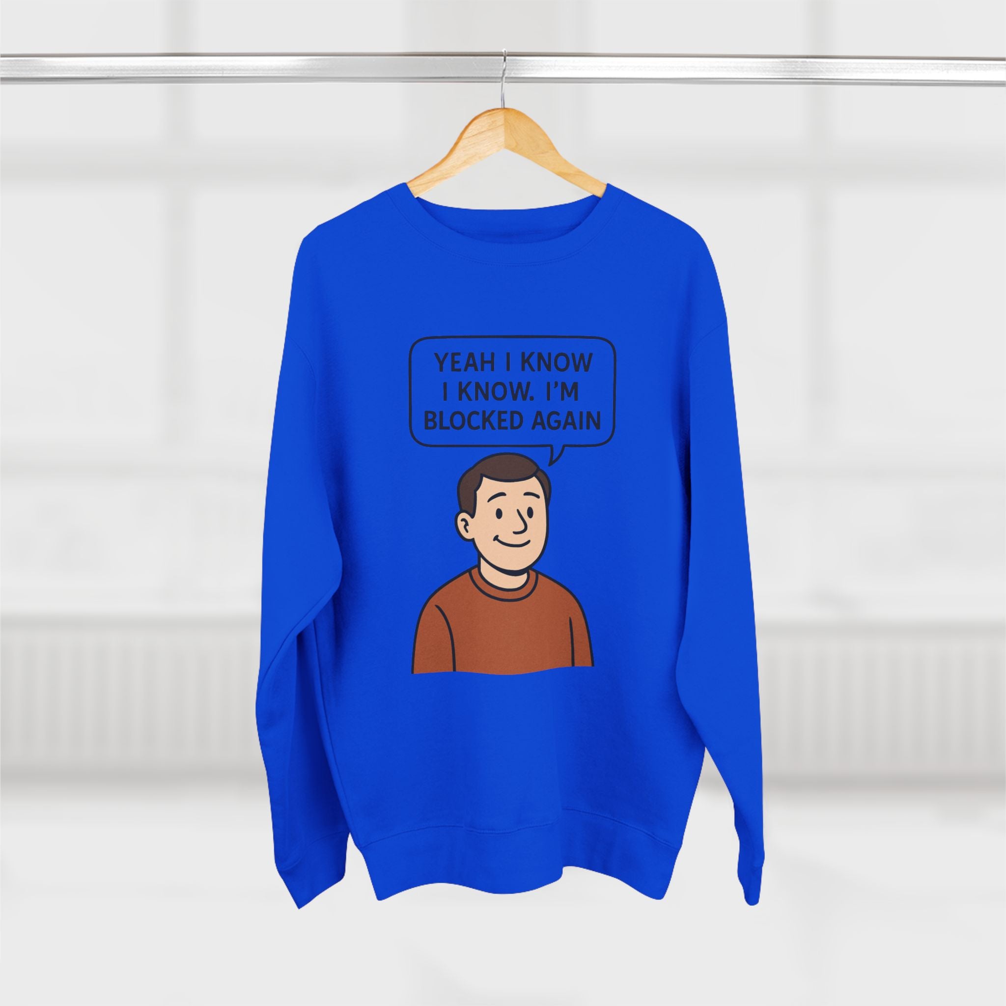Blocked Again Crewneck Sweatshirt