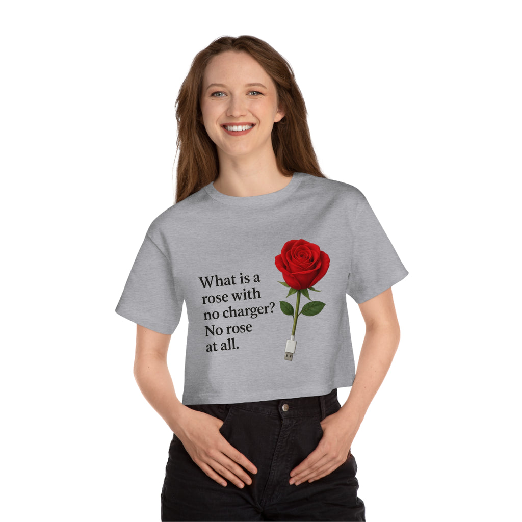No Rose At All Cropped Tee