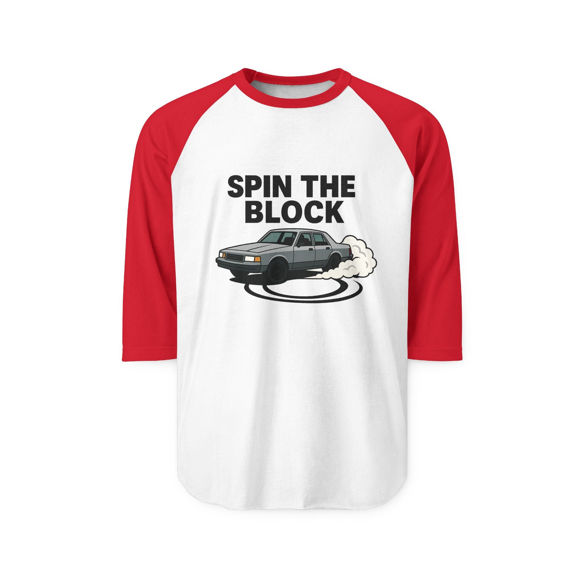 Spin the Block Raglan Shirt