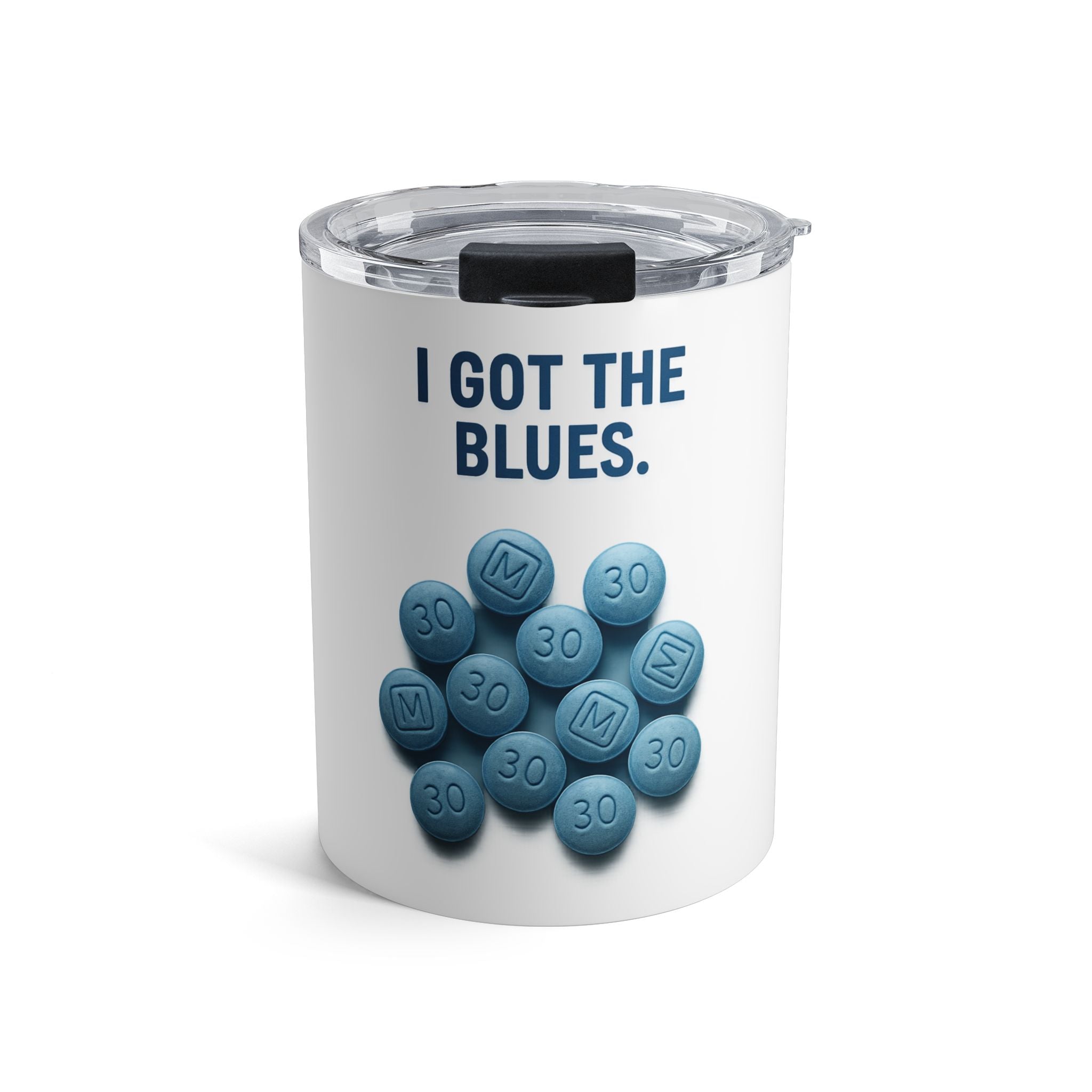 10oz Tumbler - "I Got The Blues"
