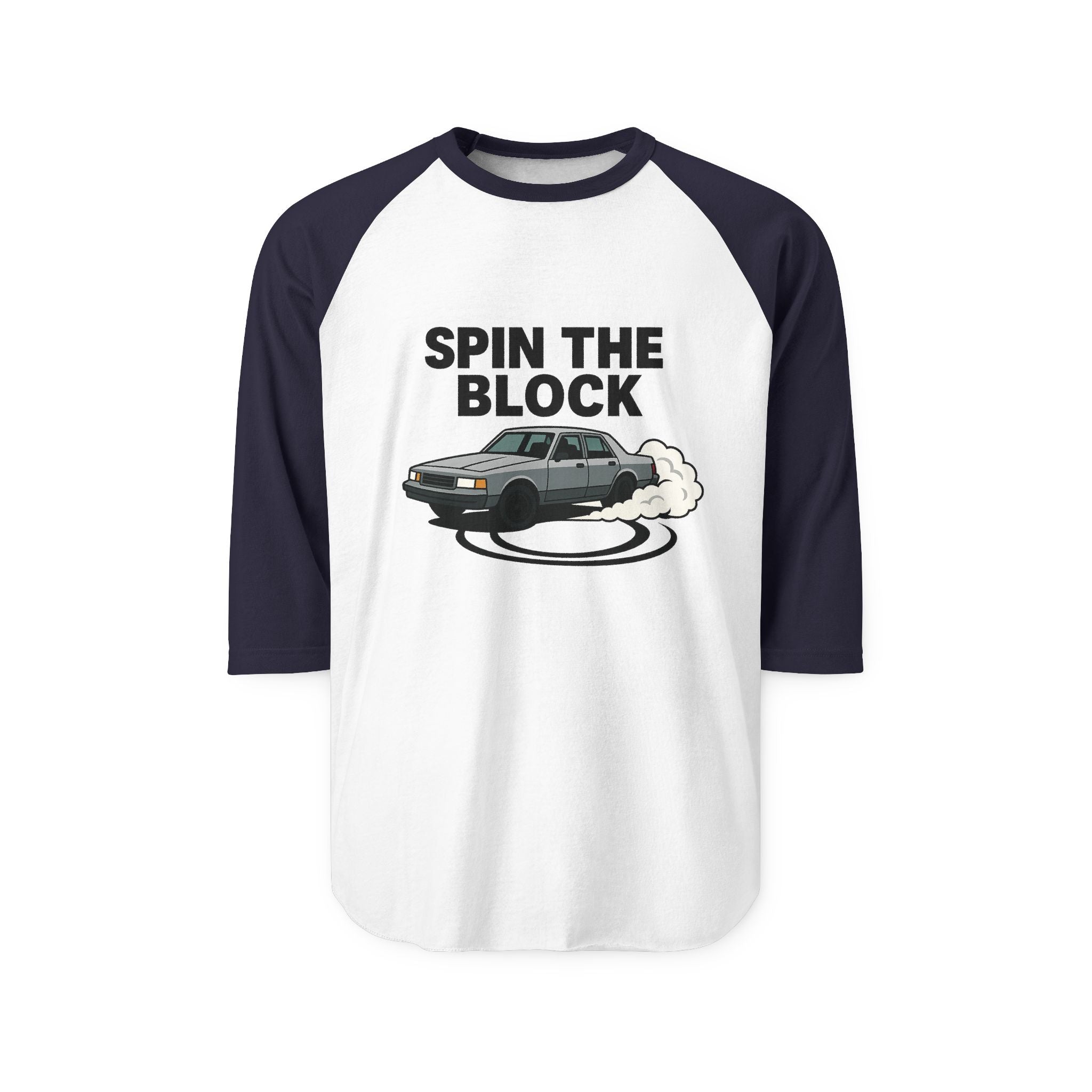 Spin the Block Raglan Shirt