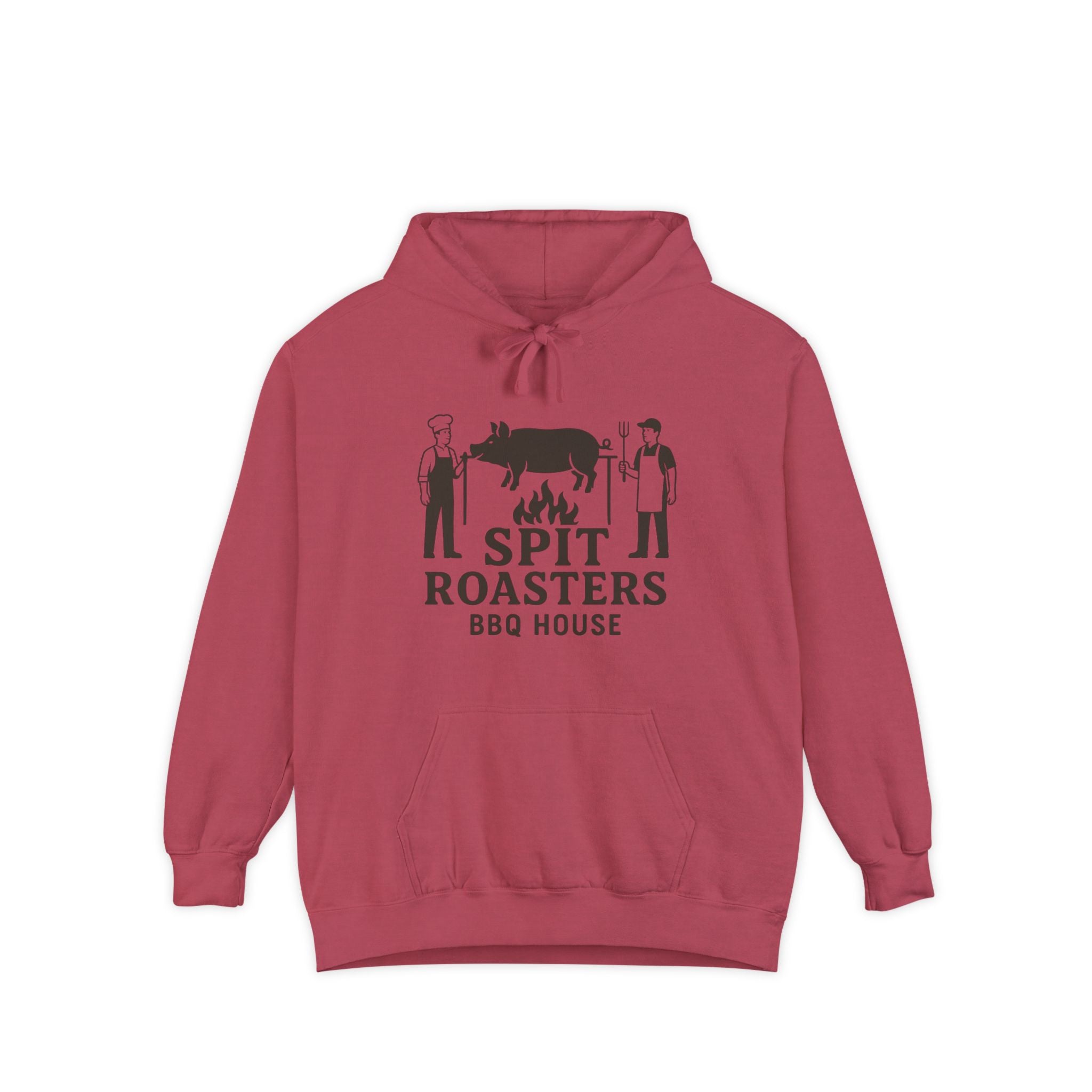 BBQ Hoodie — "Spit Roasters BBQ House" Graphic Pullover