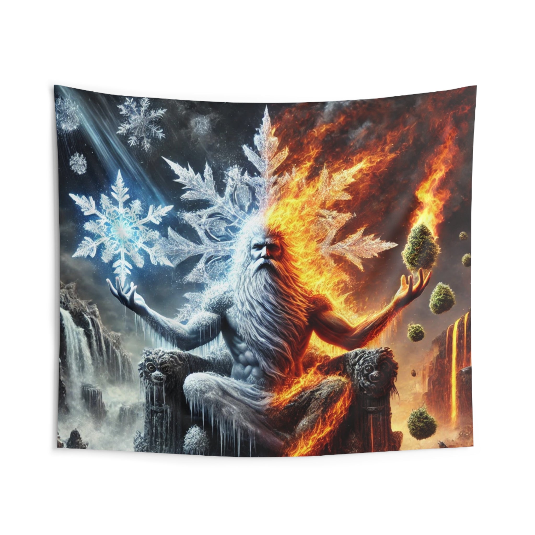 Elemental Harmony Indoor Wall Tapestry