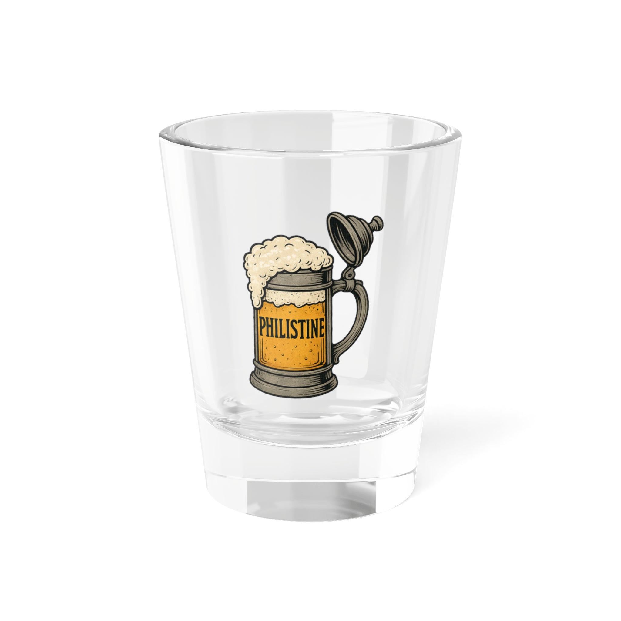 Philistine Shot Glass, 1.5oz