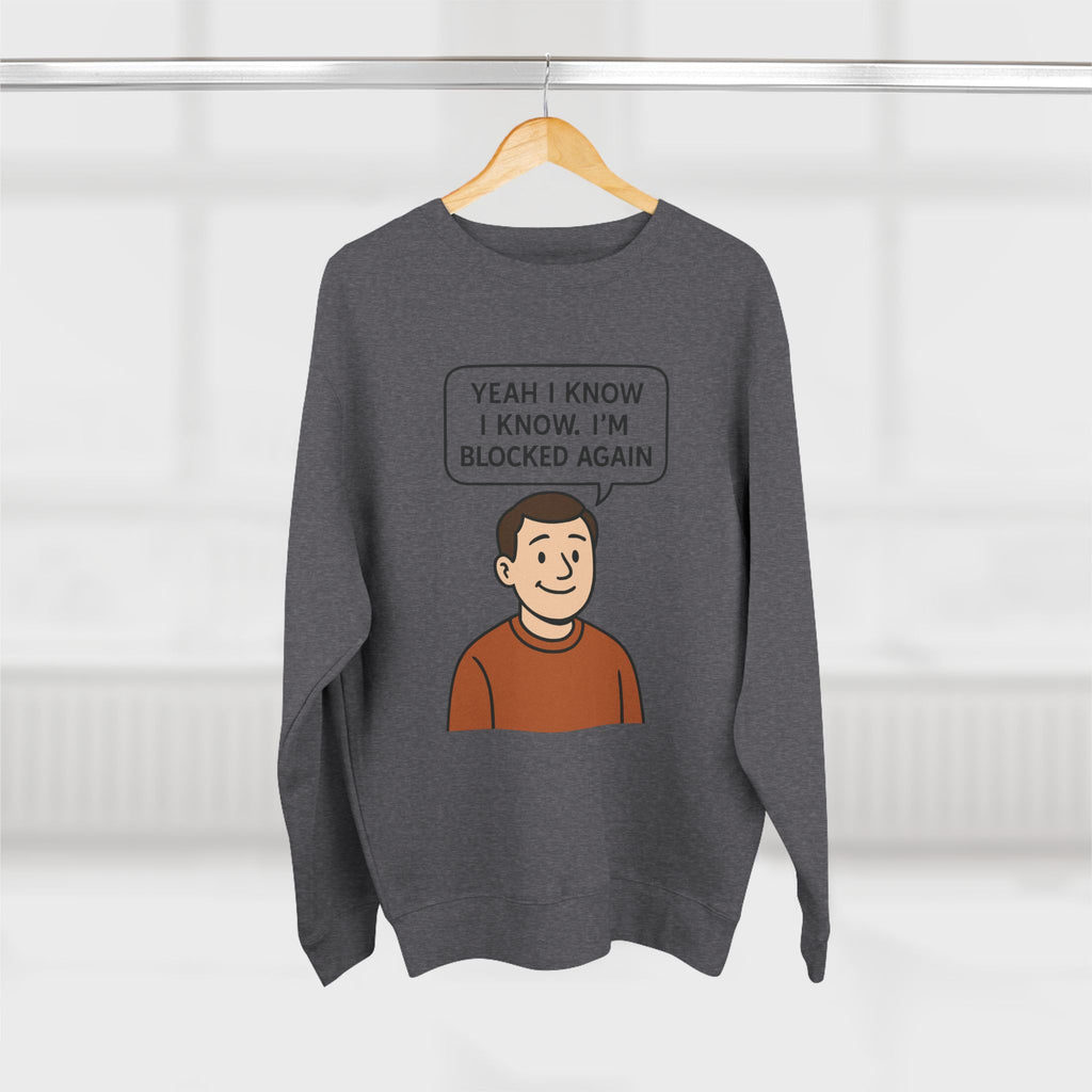 Blocked Again Crewneck Sweatshirt