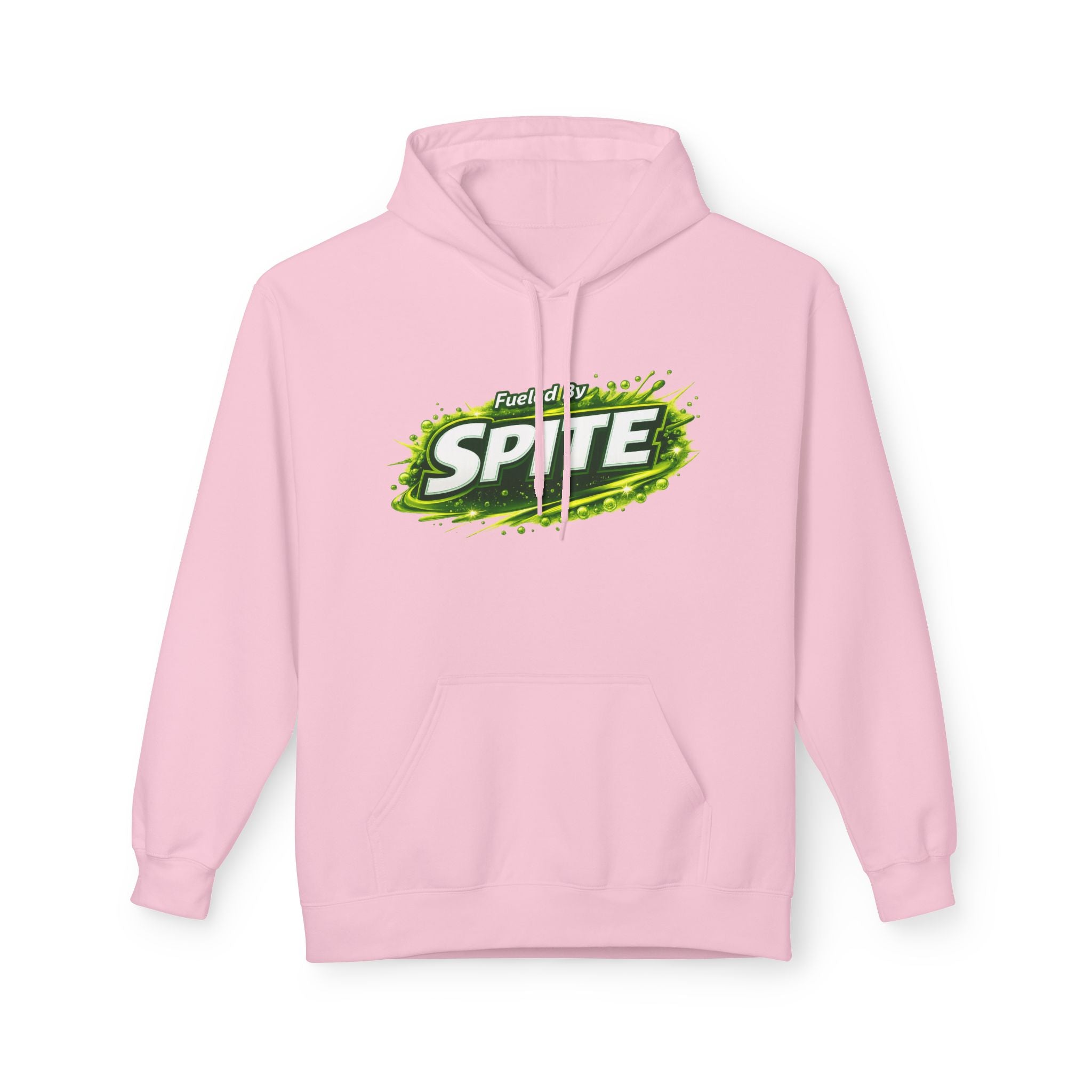Hoodie — "Fueled by Spite" Graphic Pullover
