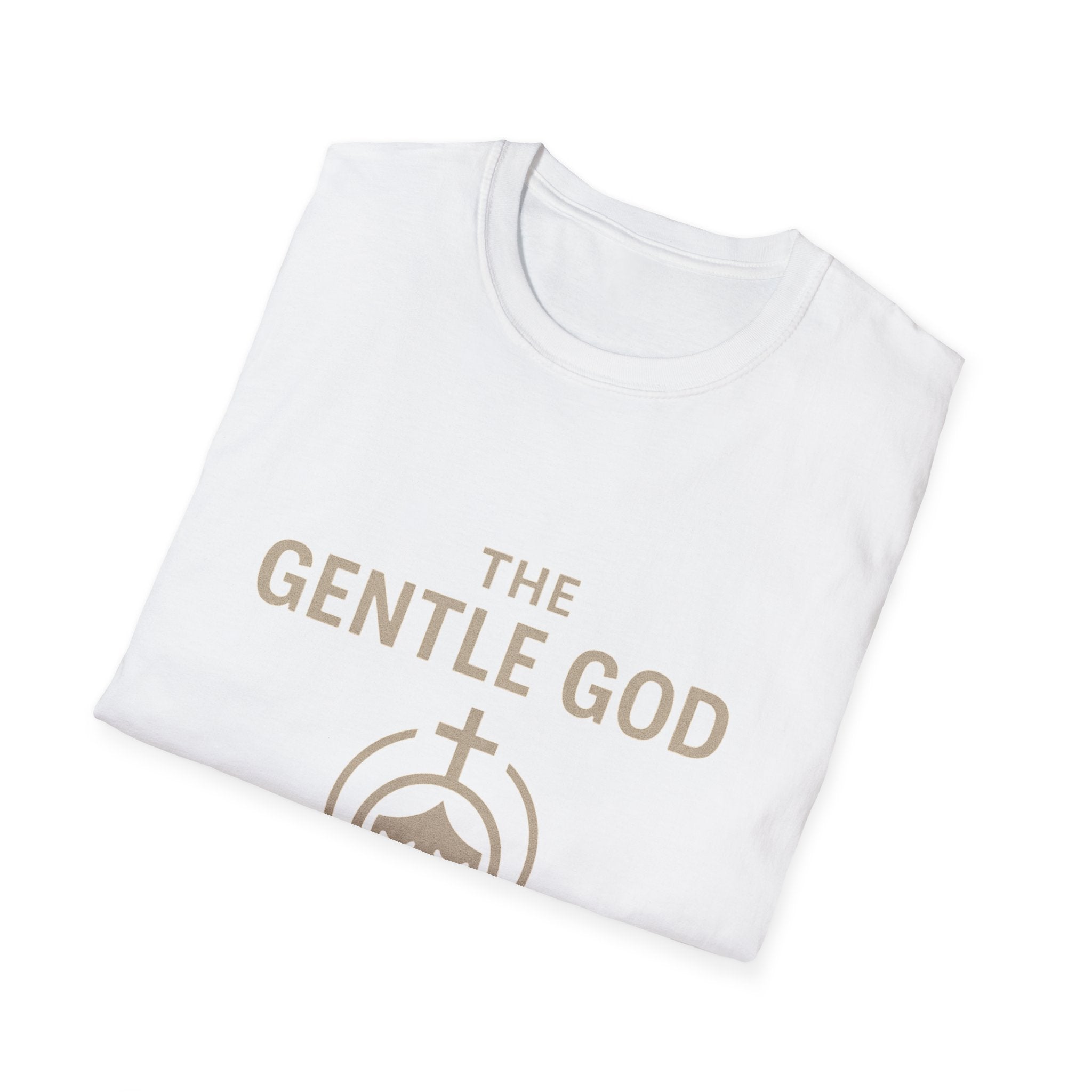 The Gentle God T-Shirt — "Submit to Self-Care" Spiritual Wellness Tee