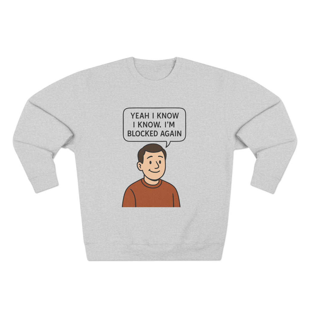 Blocked Again Crewneck Sweatshirt