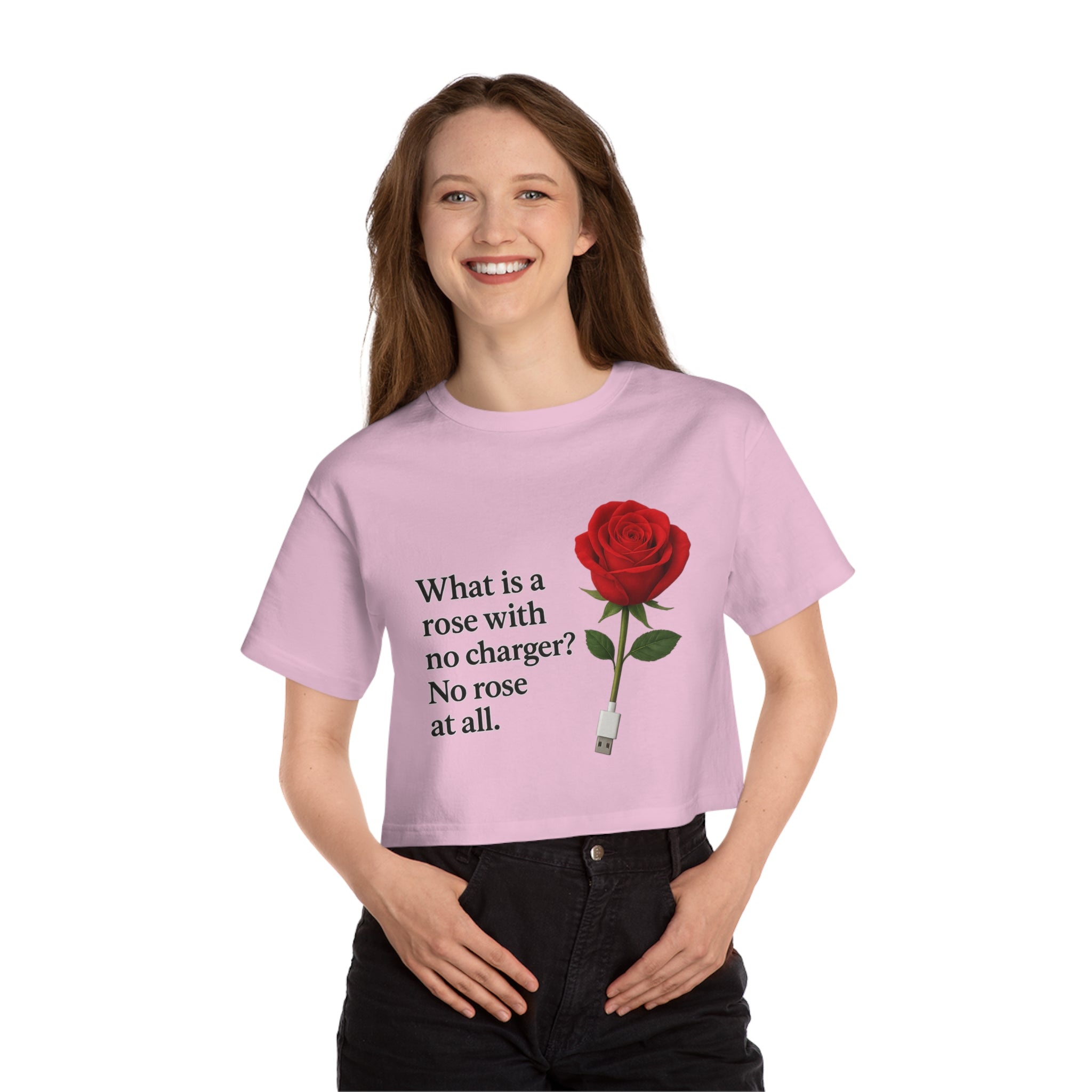 No Rose At All Cropped Tee