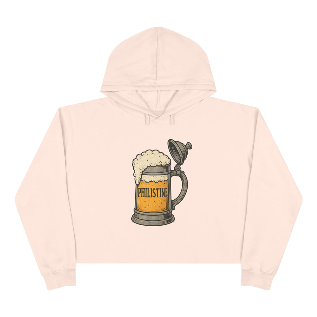 Philistine Crop Hoodie - Trendy and Edgy Women's Fashion