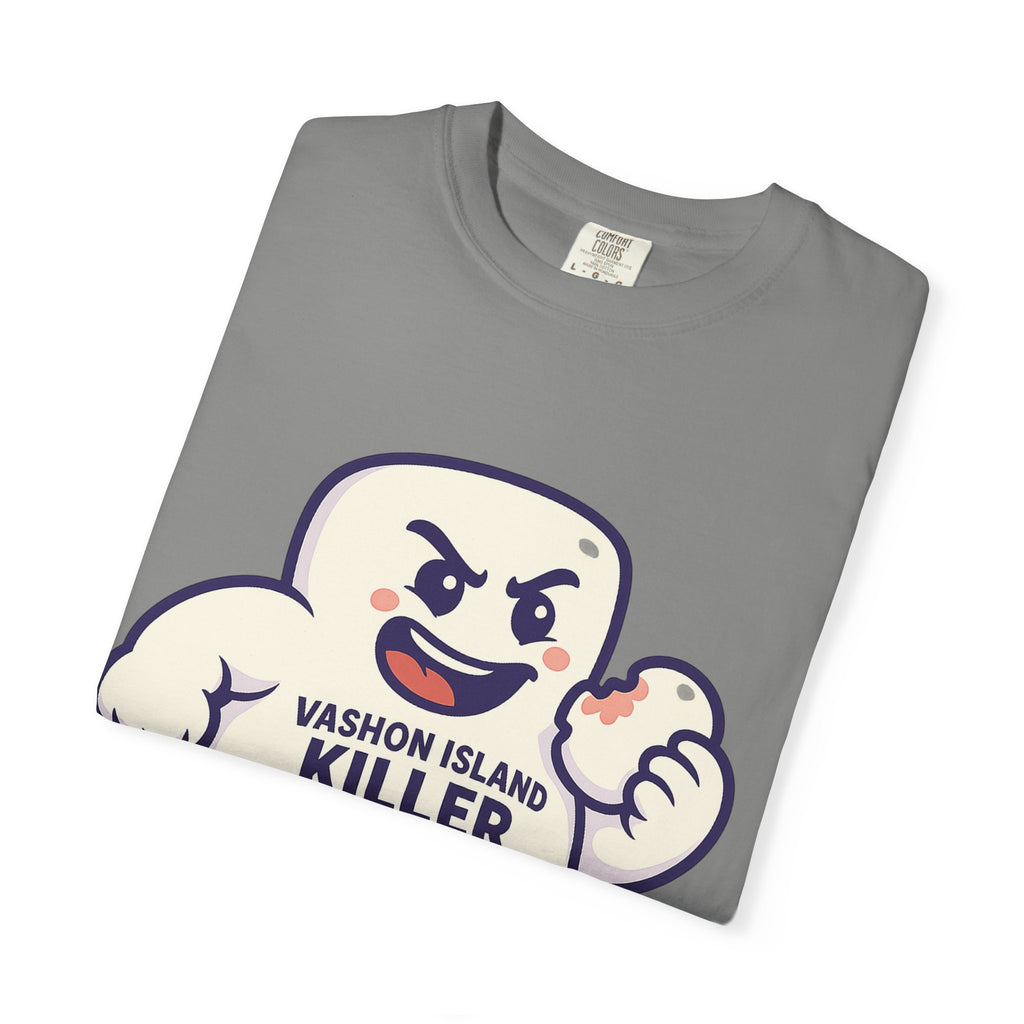 Killer Marshmallows Soccer T-Shirt — Vashon Island Retro Mascot Tee