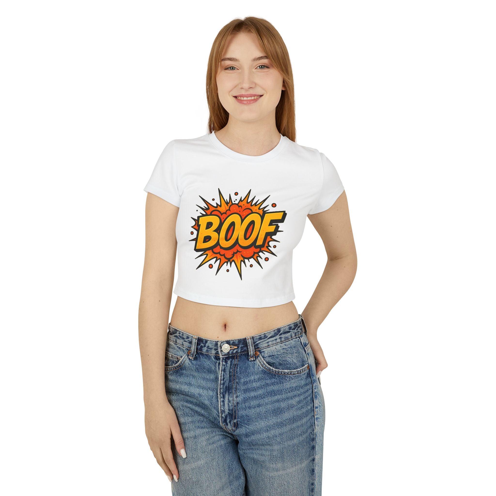 Boof Comic Explosion Baby Tee