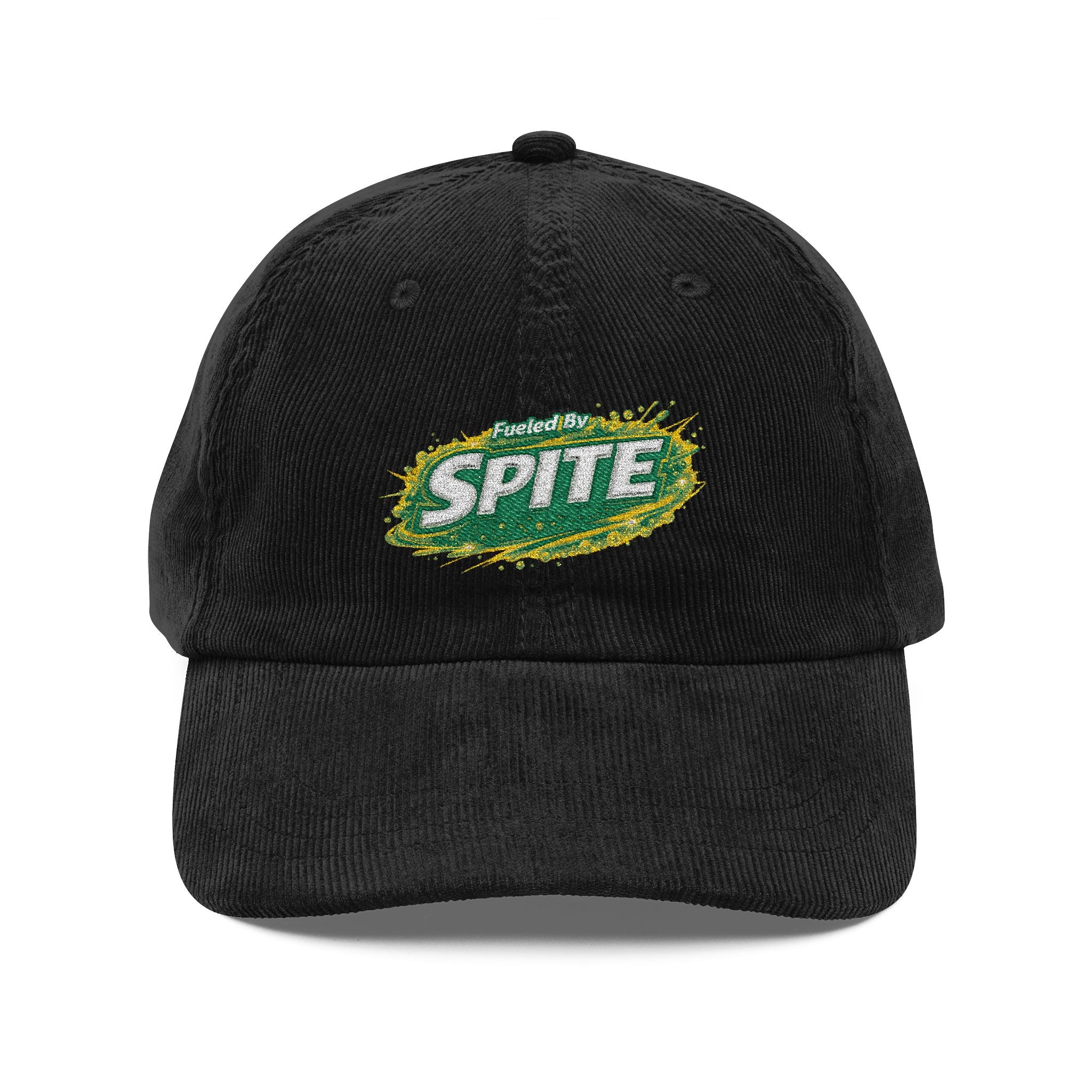 Fueled by Spite Embroidered Corduroy Cap