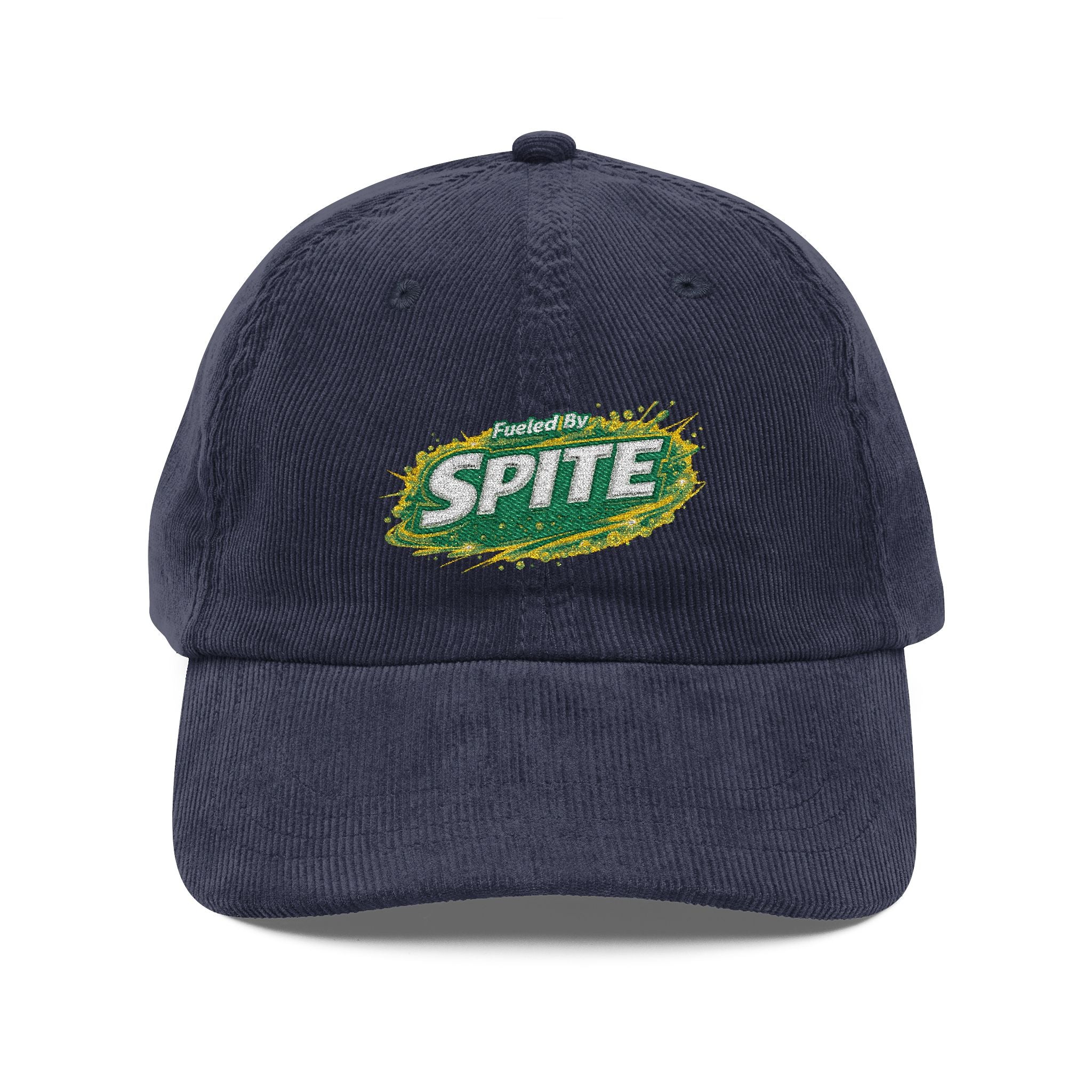 Fueled by Spite Embroidered Corduroy Cap