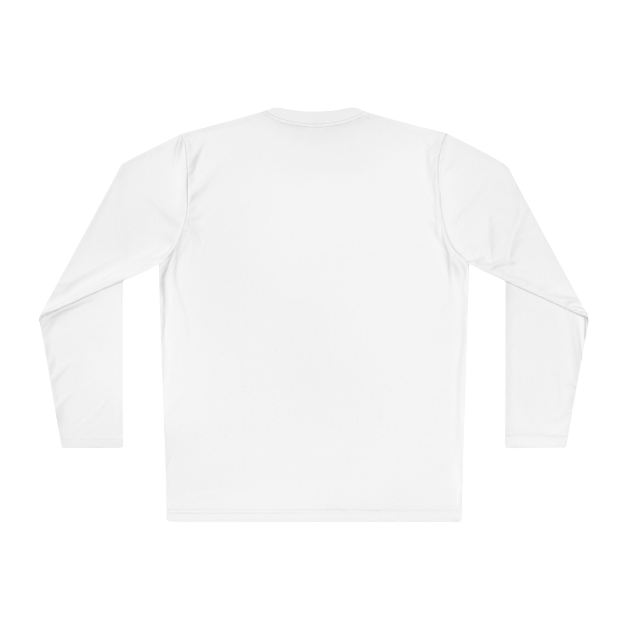 Long Sleeve Tee — “How Much Longer Before The Talking Stops? ALL CAPS” Minimal Graphic Top