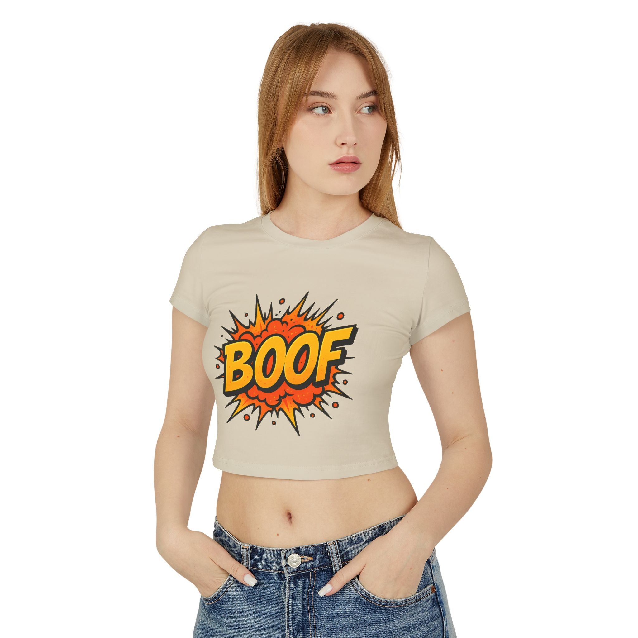 Boof Comic Explosion Baby Tee