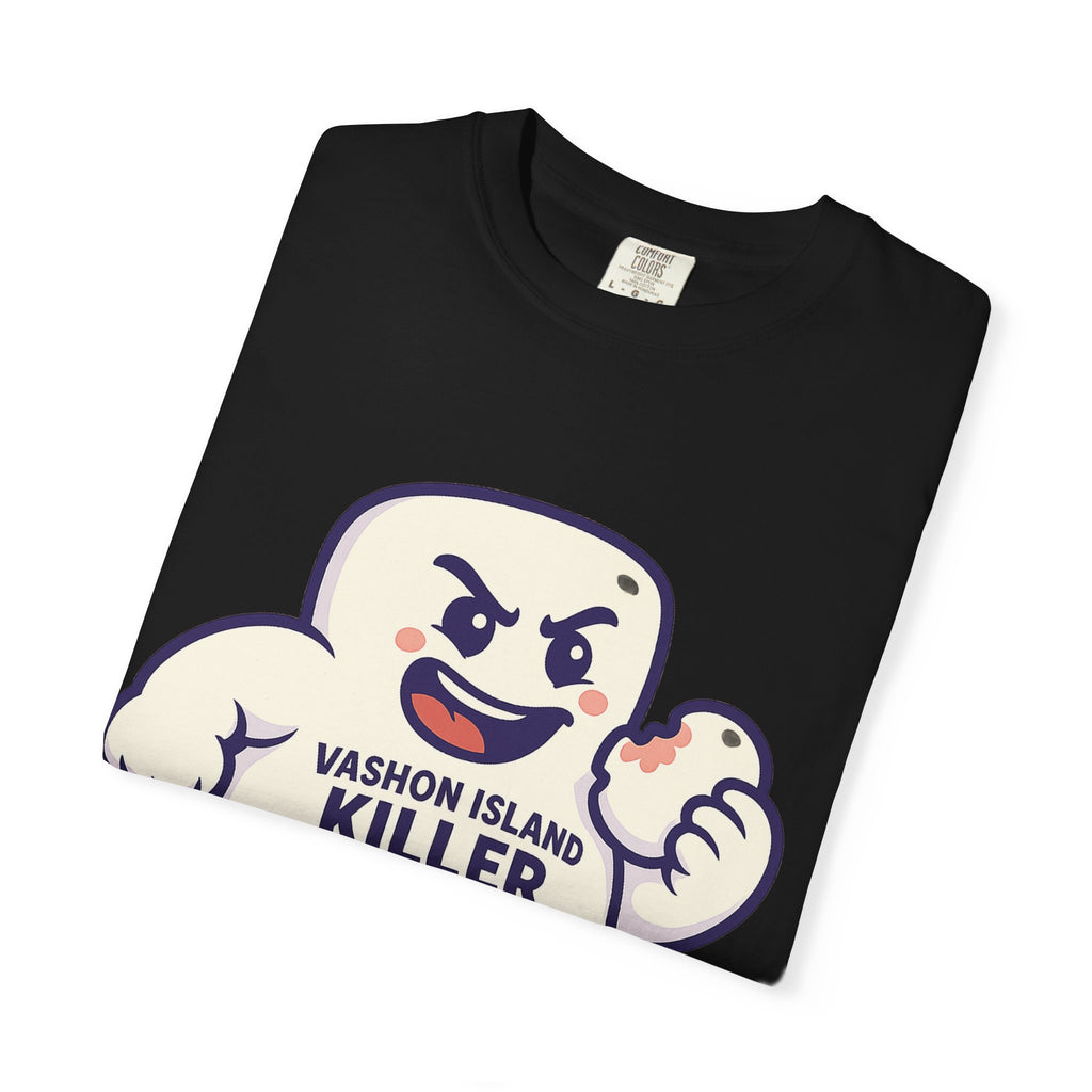 Killer Marshmallows Soccer T-Shirt — Vashon Island Retro Mascot Tee