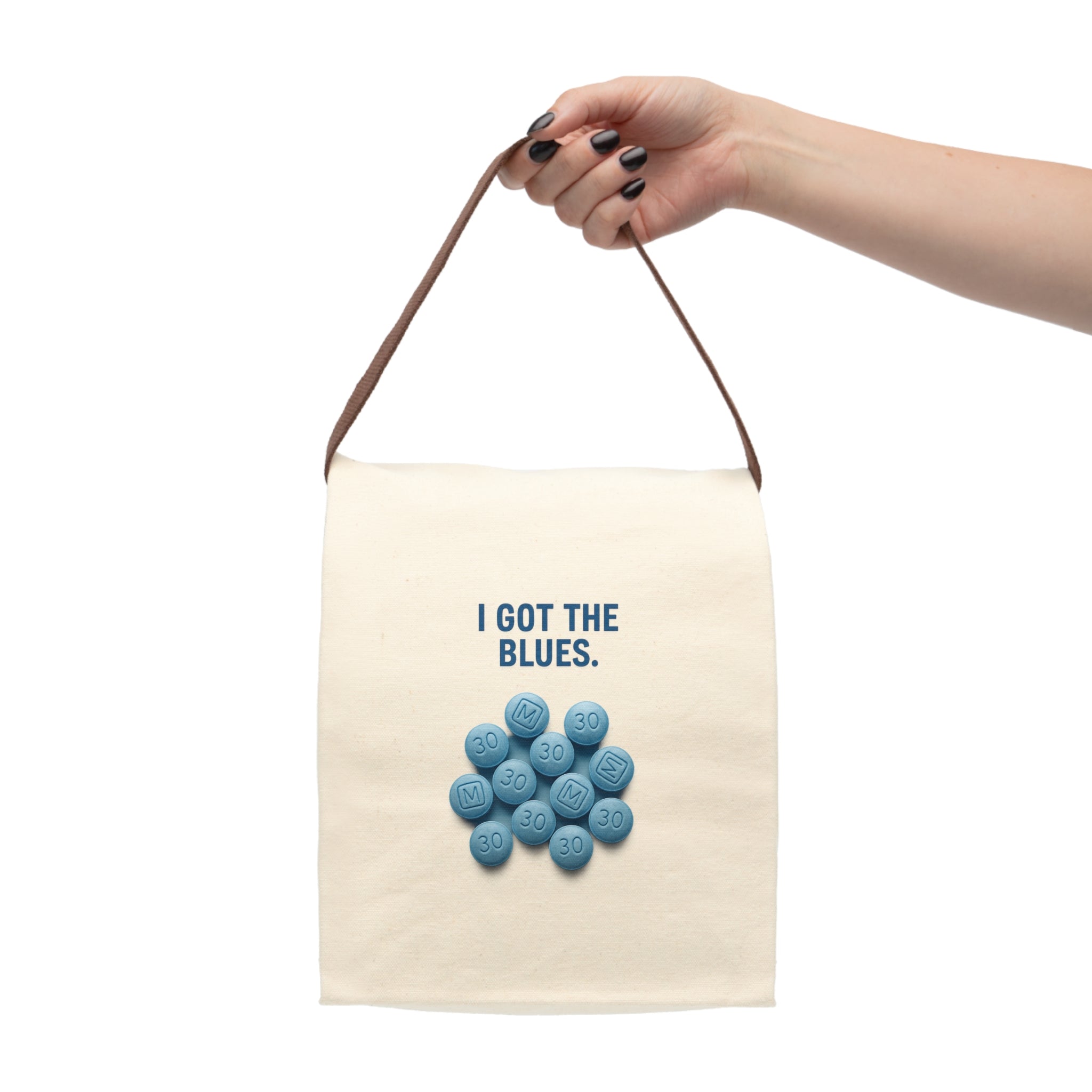 I got the blues lunch bag