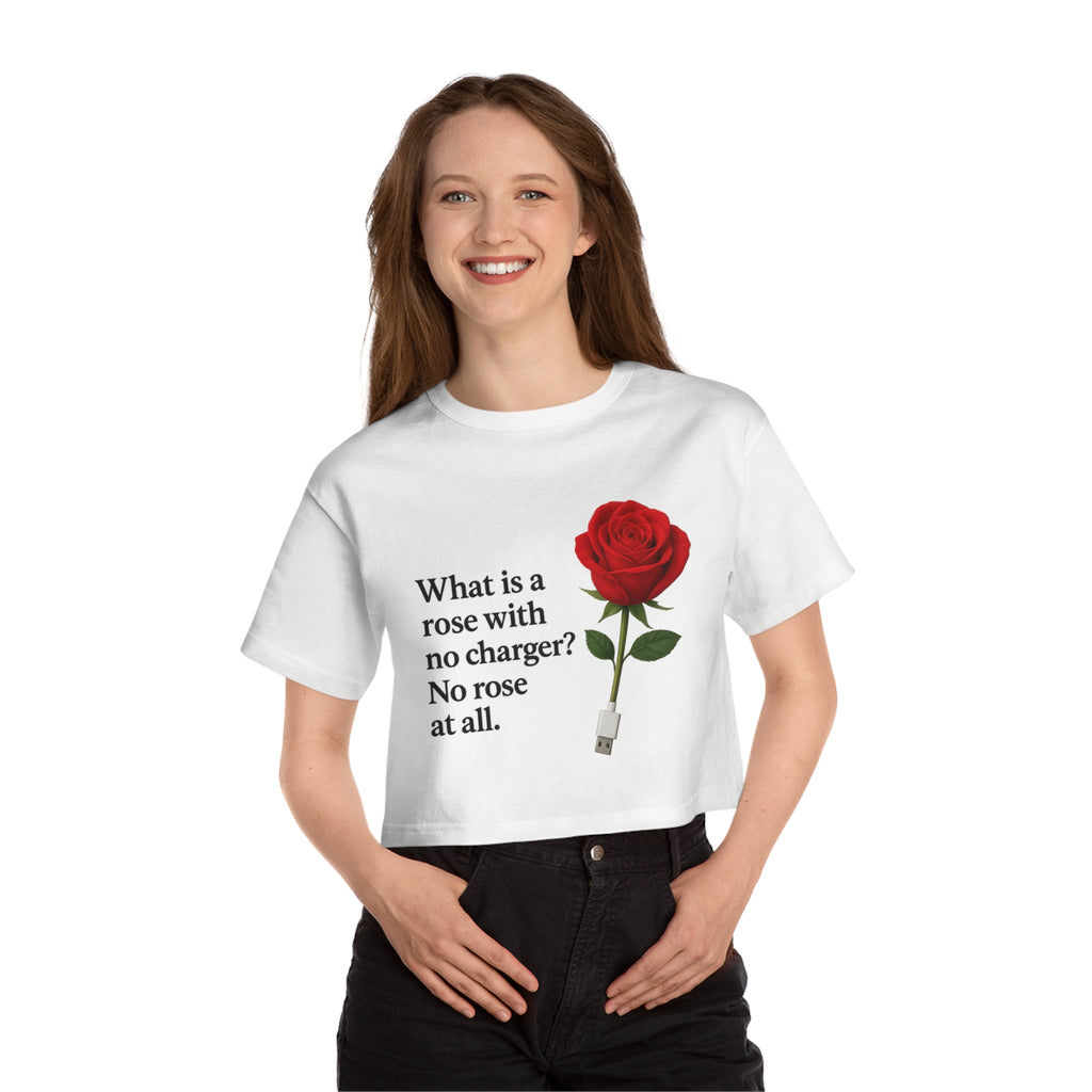 No Rose At All Cropped Tee