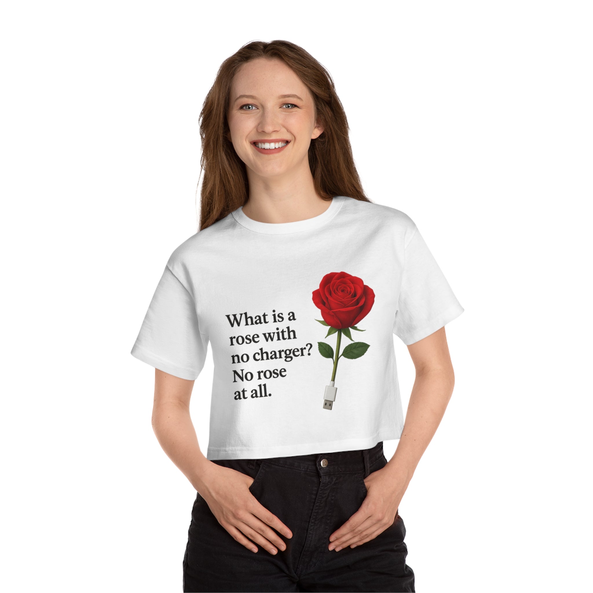 No Rose At All Cropped Tee