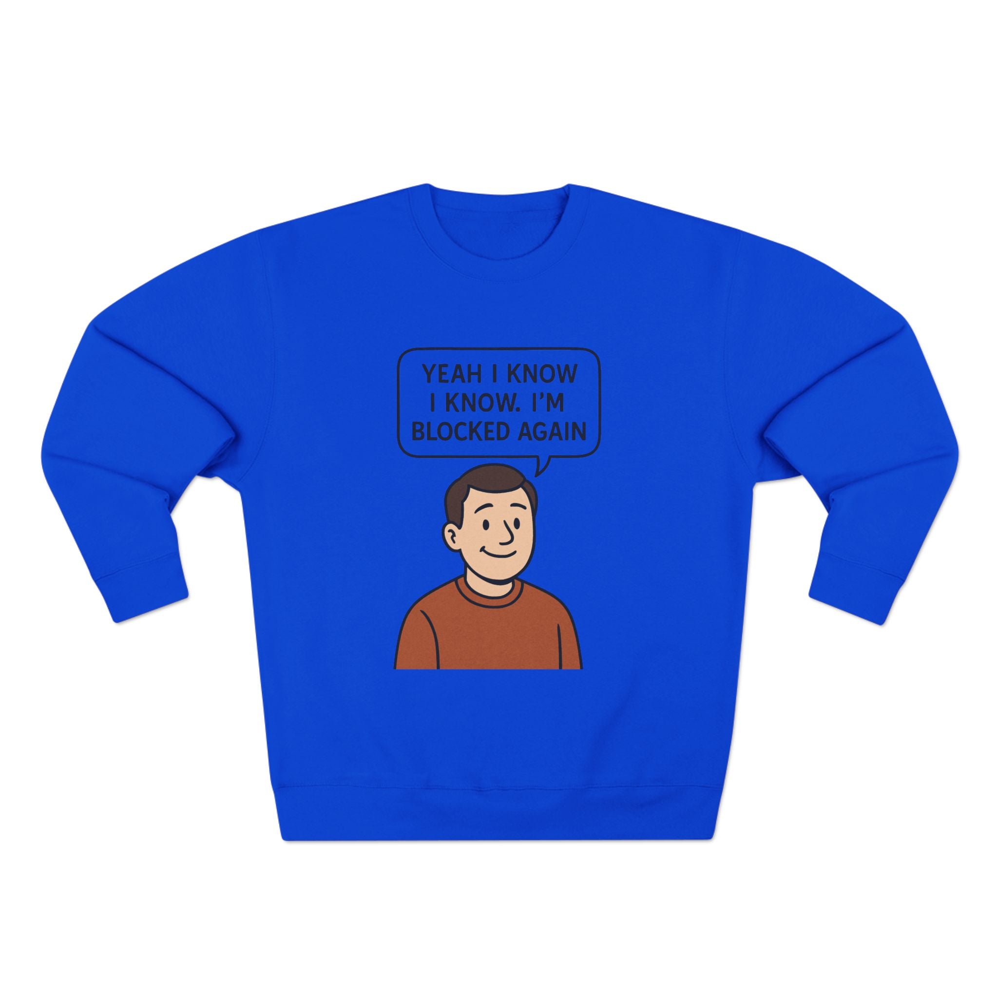 Blocked Again Crewneck Sweatshirt
