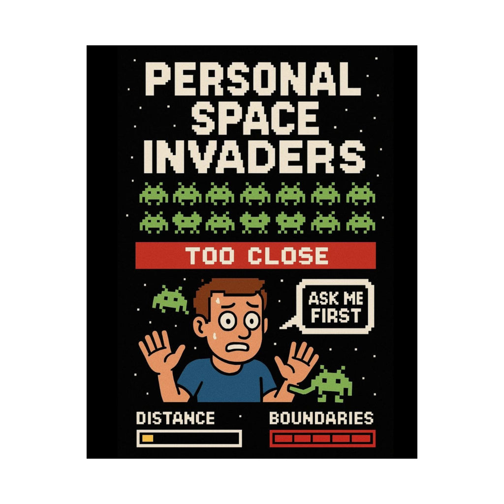 Personal Space Invaders Posters