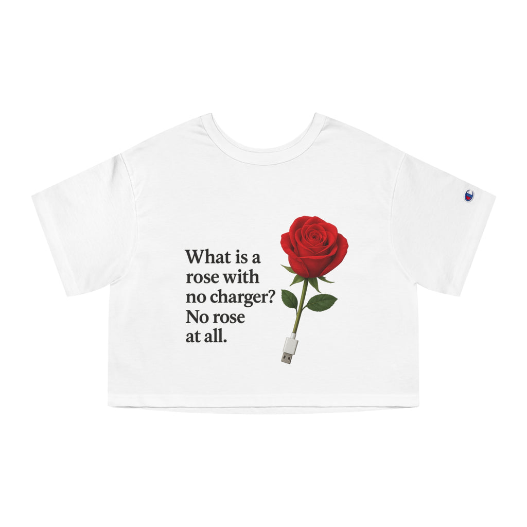No Rose At All Cropped Tee