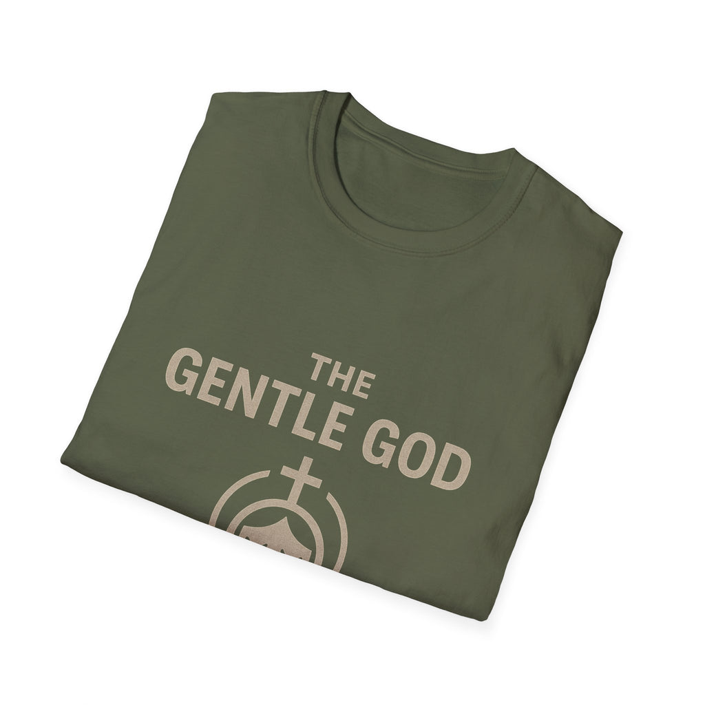 The Gentle God T-Shirt — "Submit to Self-Care" Spiritual Wellness Tee