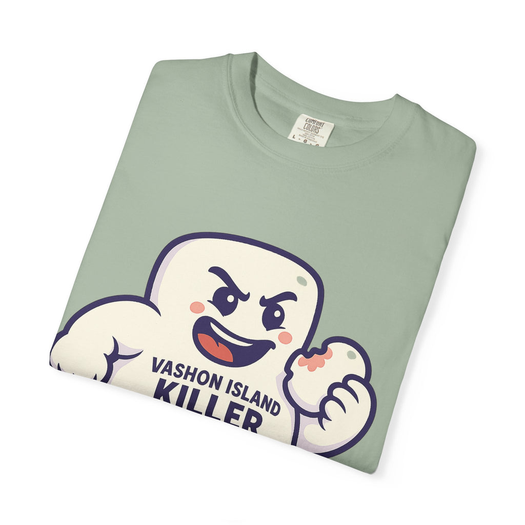 Killer Marshmallows Soccer T-Shirt — Vashon Island Retro Mascot Tee