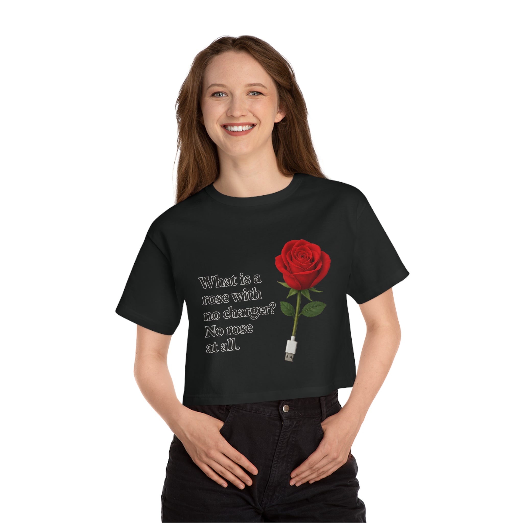 No Rose At All Cropped Tee