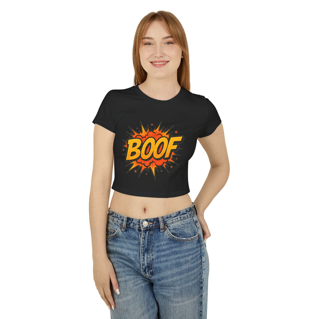 Boof Comic Explosion Baby Tee