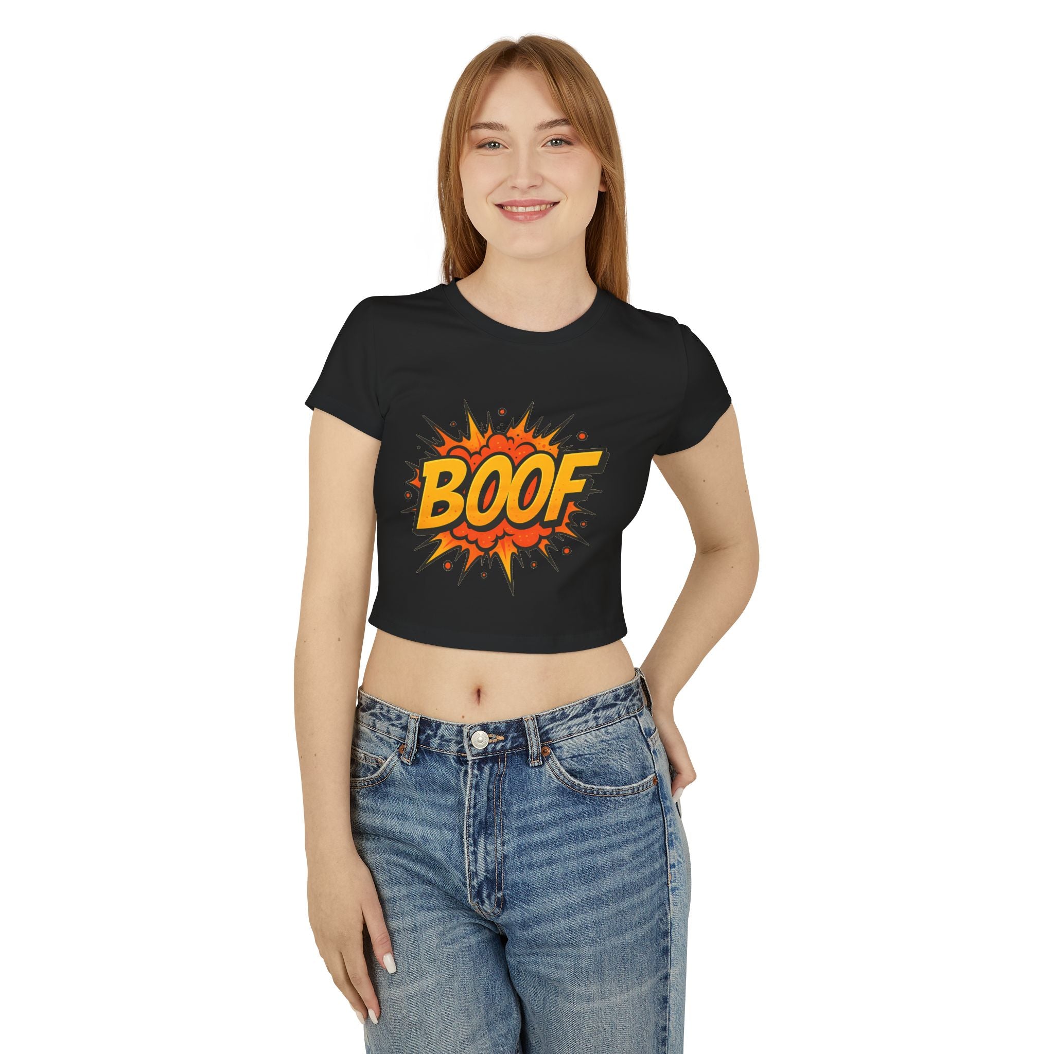 Boof Comic Explosion Baby Tee
