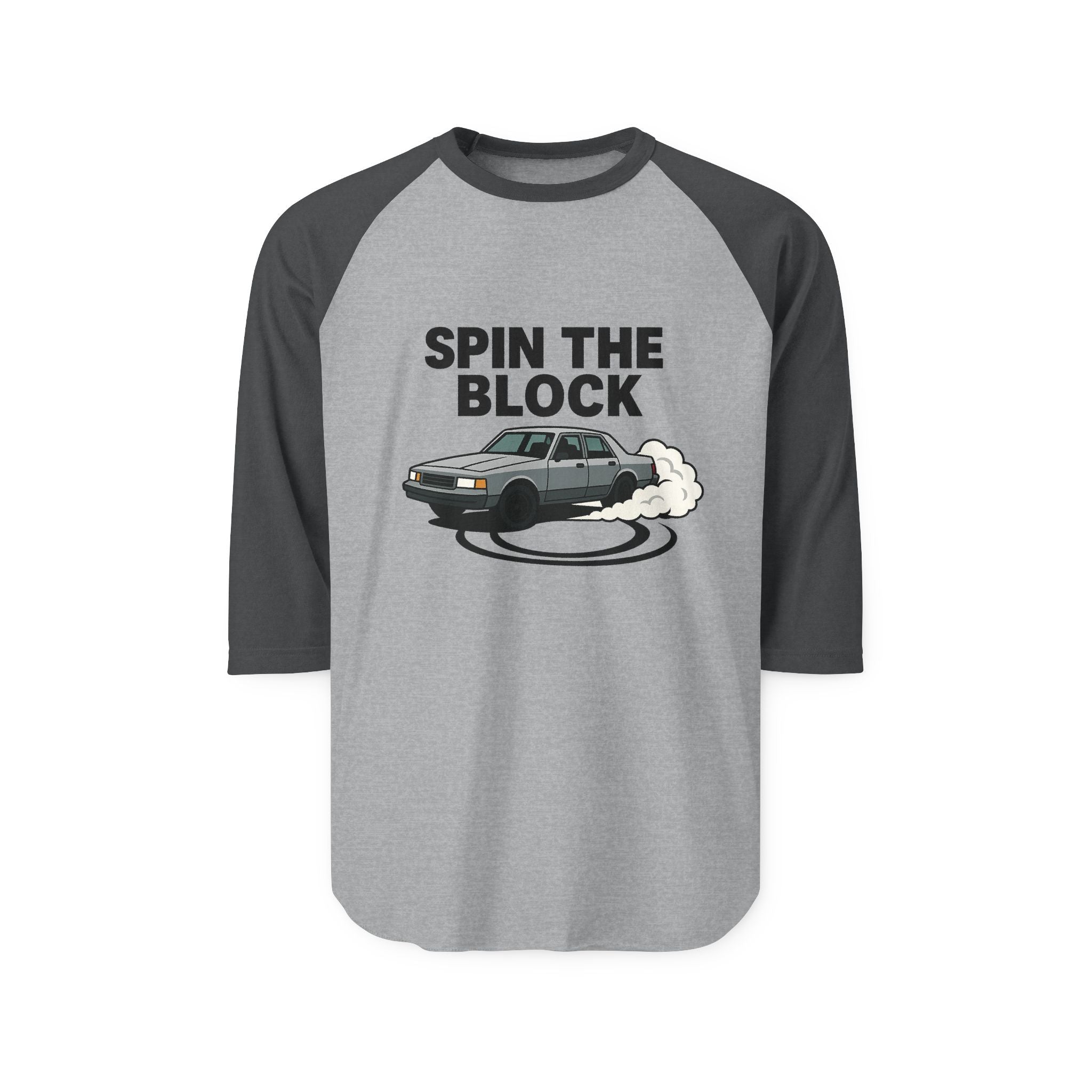 Spin the Block Raglan Shirt