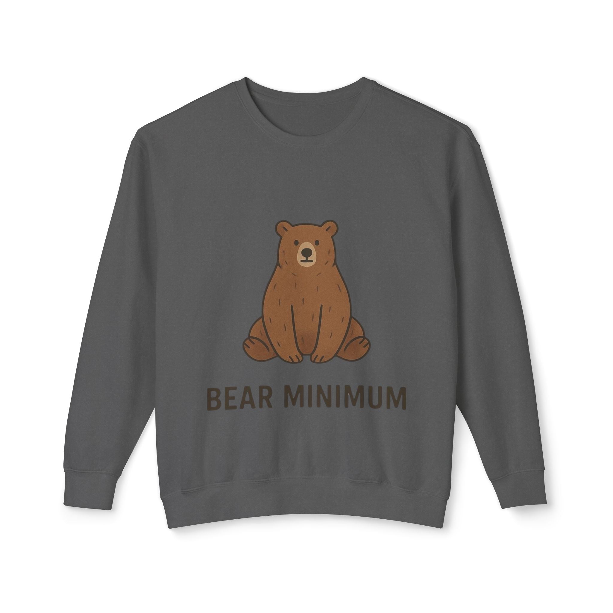 Cozy Bear Minimum Crewneck Sweatshirt