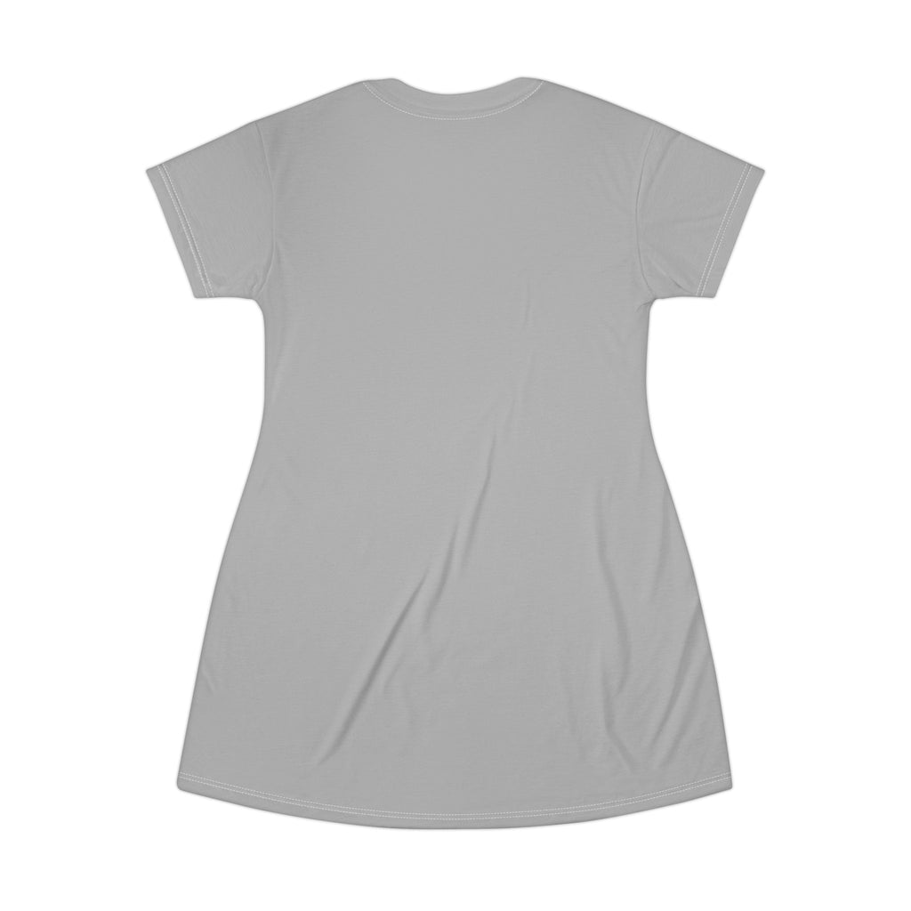 T-Shirt Dress — "I Like to Party But I Also Like to Nap"