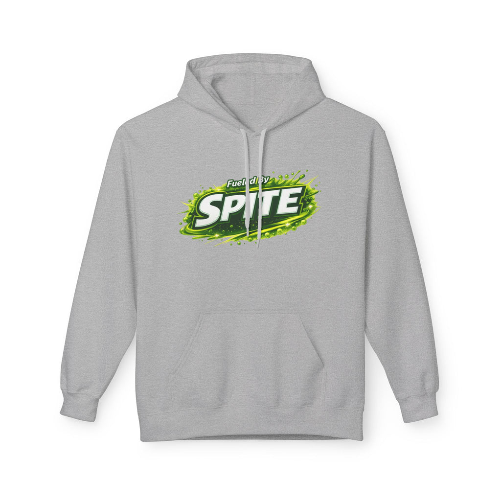 Hoodie — "Fueled by Spite" Graphic Pullover