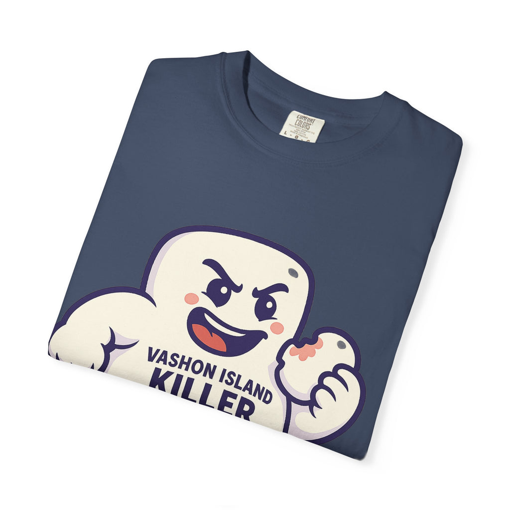 Killer Marshmallows Soccer T-Shirt — Vashon Island Retro Mascot Tee