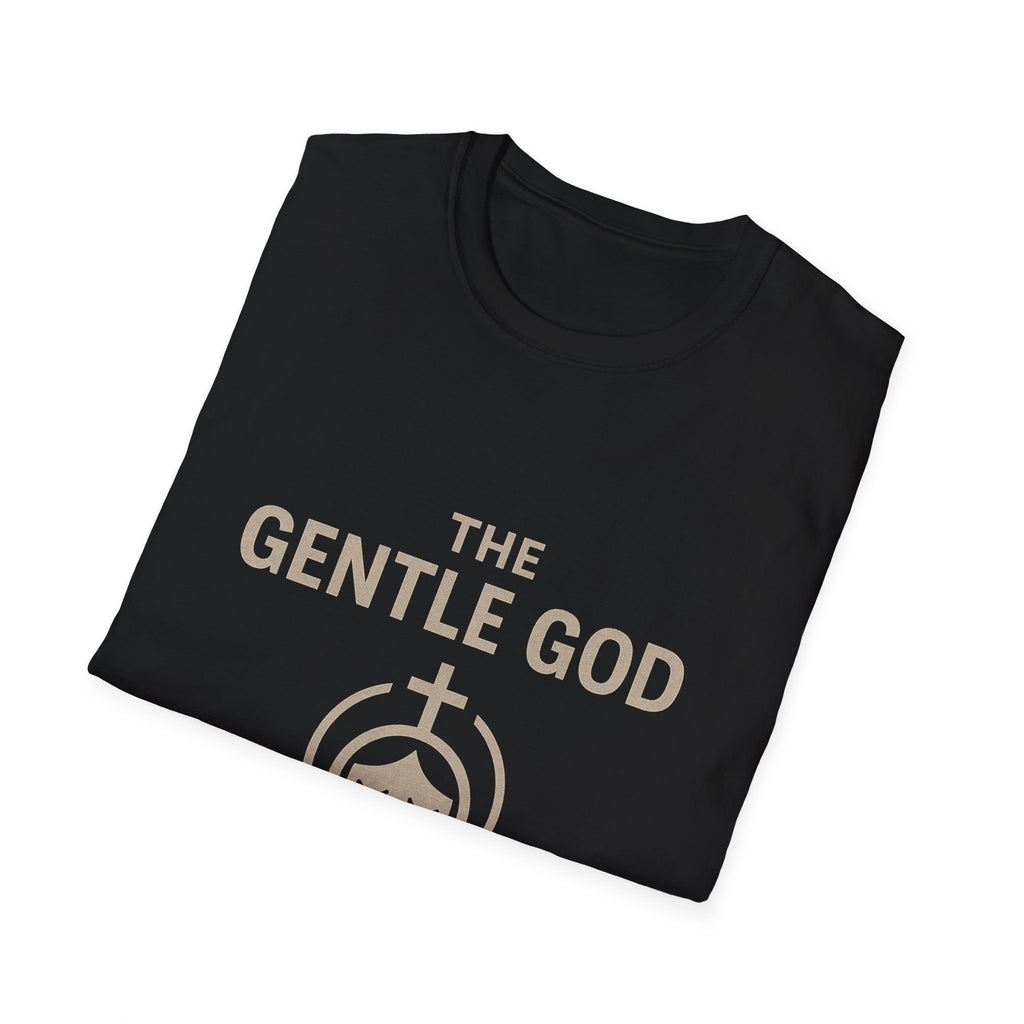 The Gentle God T-Shirt — "Submit to Self-Care" Spiritual Wellness Tee