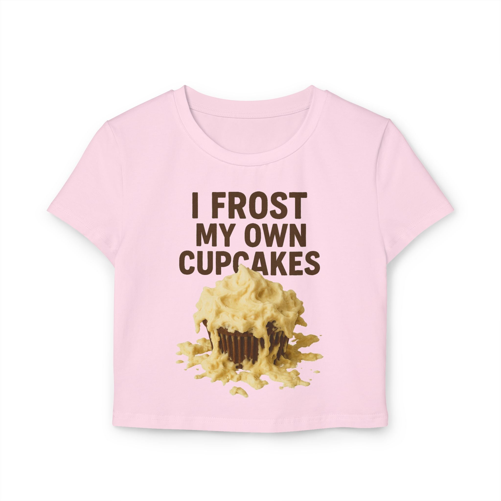 I Frost My Own Cupcakes Crop Top