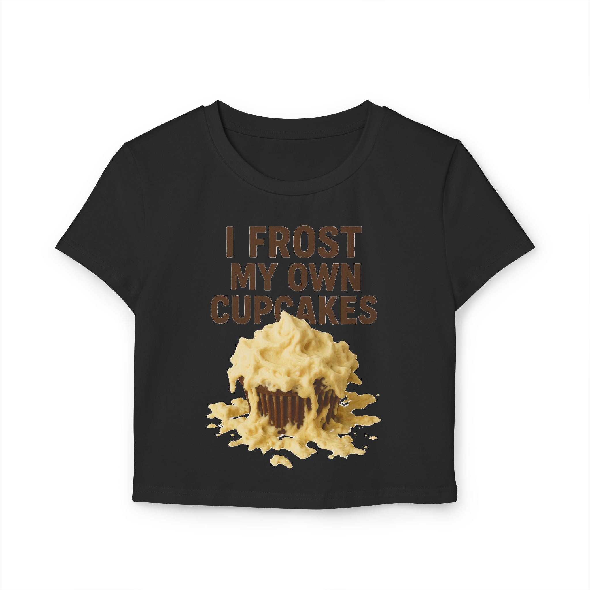 I Frost My Own Cupcakes Crop Top