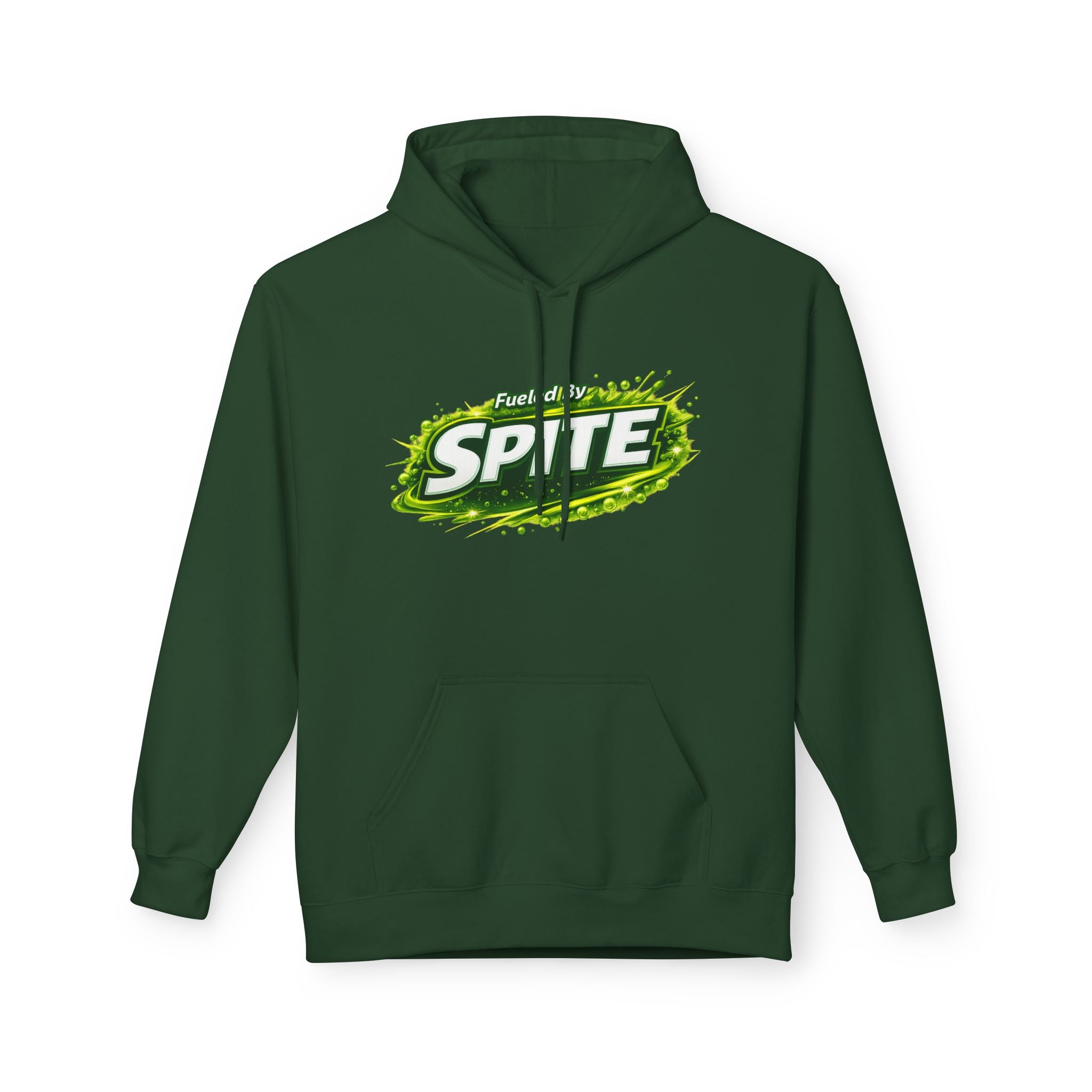Hoodie — "Fueled by Spite" Graphic Pullover