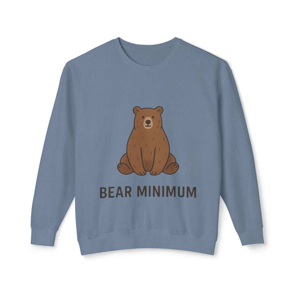 Cozy Bear Minimum Crewneck Sweatshirt