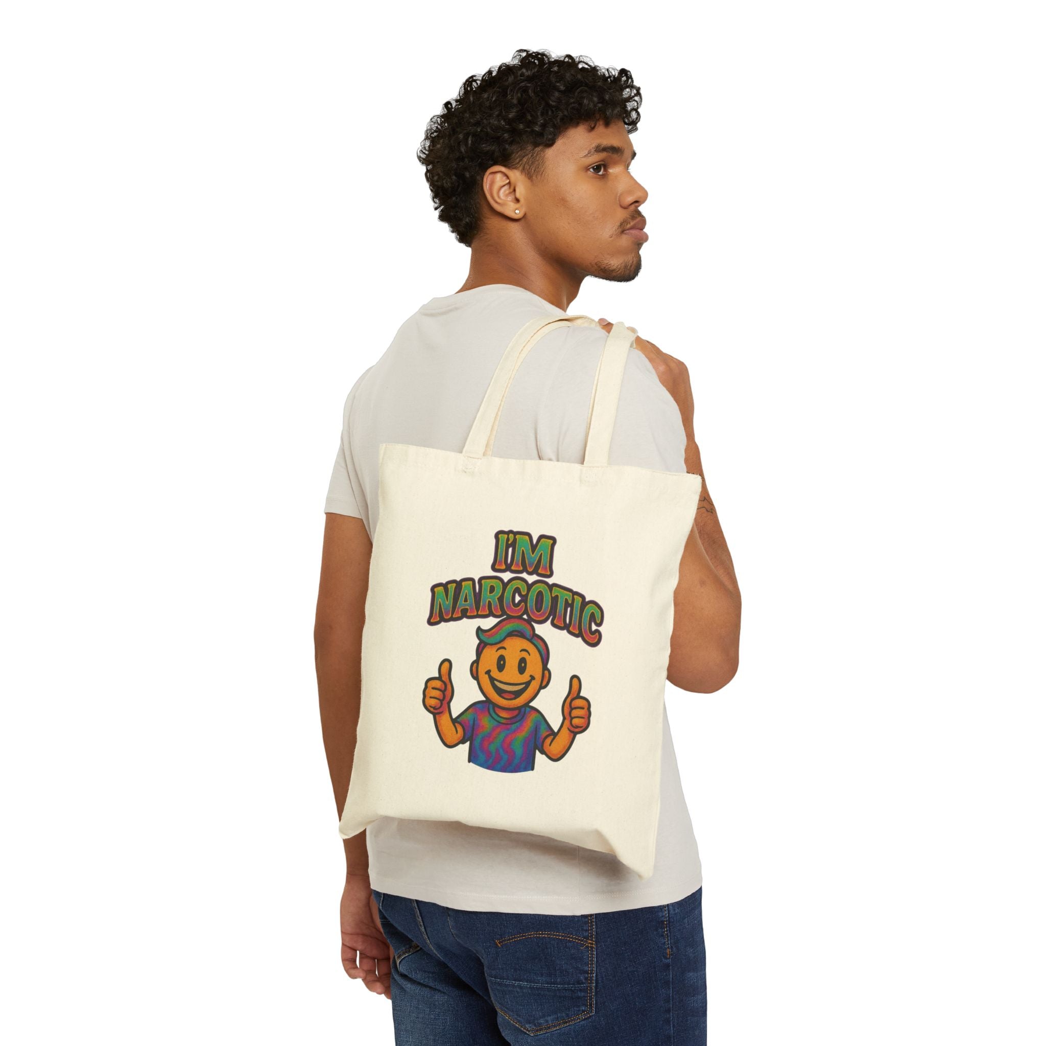 "I'm Narcotic" Groovy Tote Bag