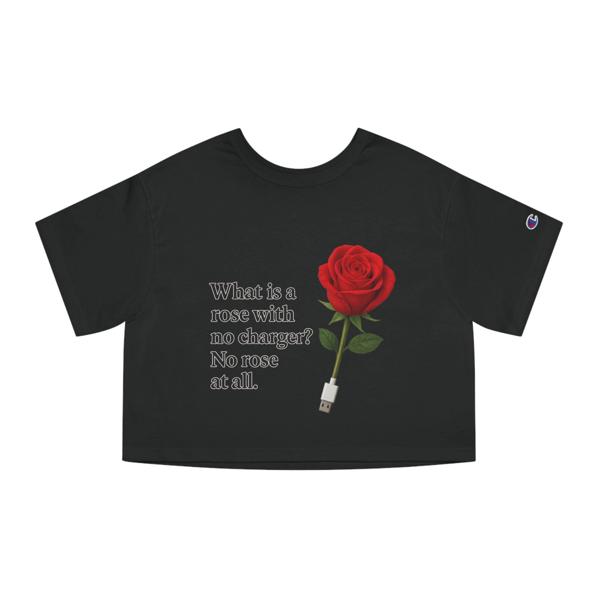 No Rose At All Cropped Tee