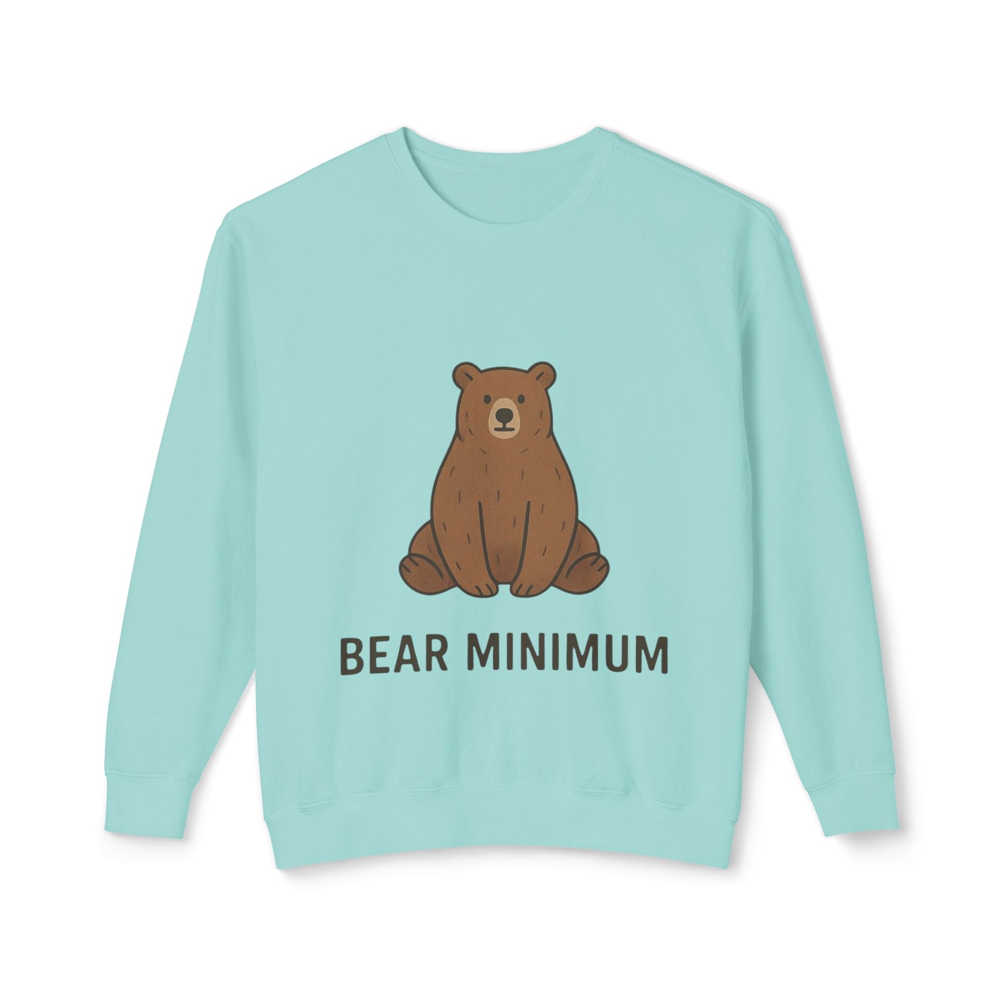 Cozy Bear Minimum Crewneck Sweatshirt
