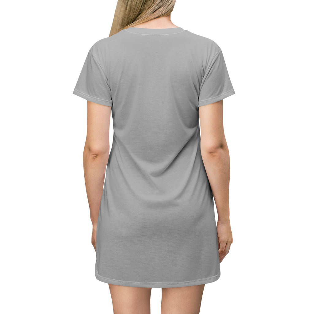 T-Shirt Dress — "I Like to Party But I Also Like to Nap"