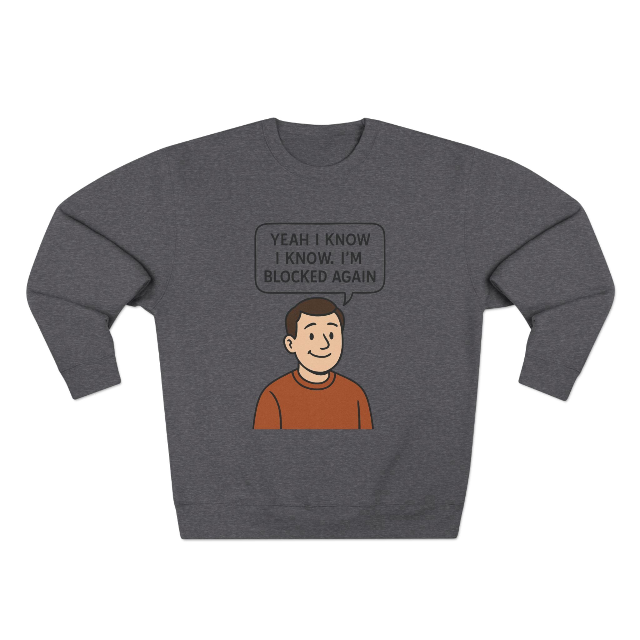 Blocked Again Crewneck Sweatshirt