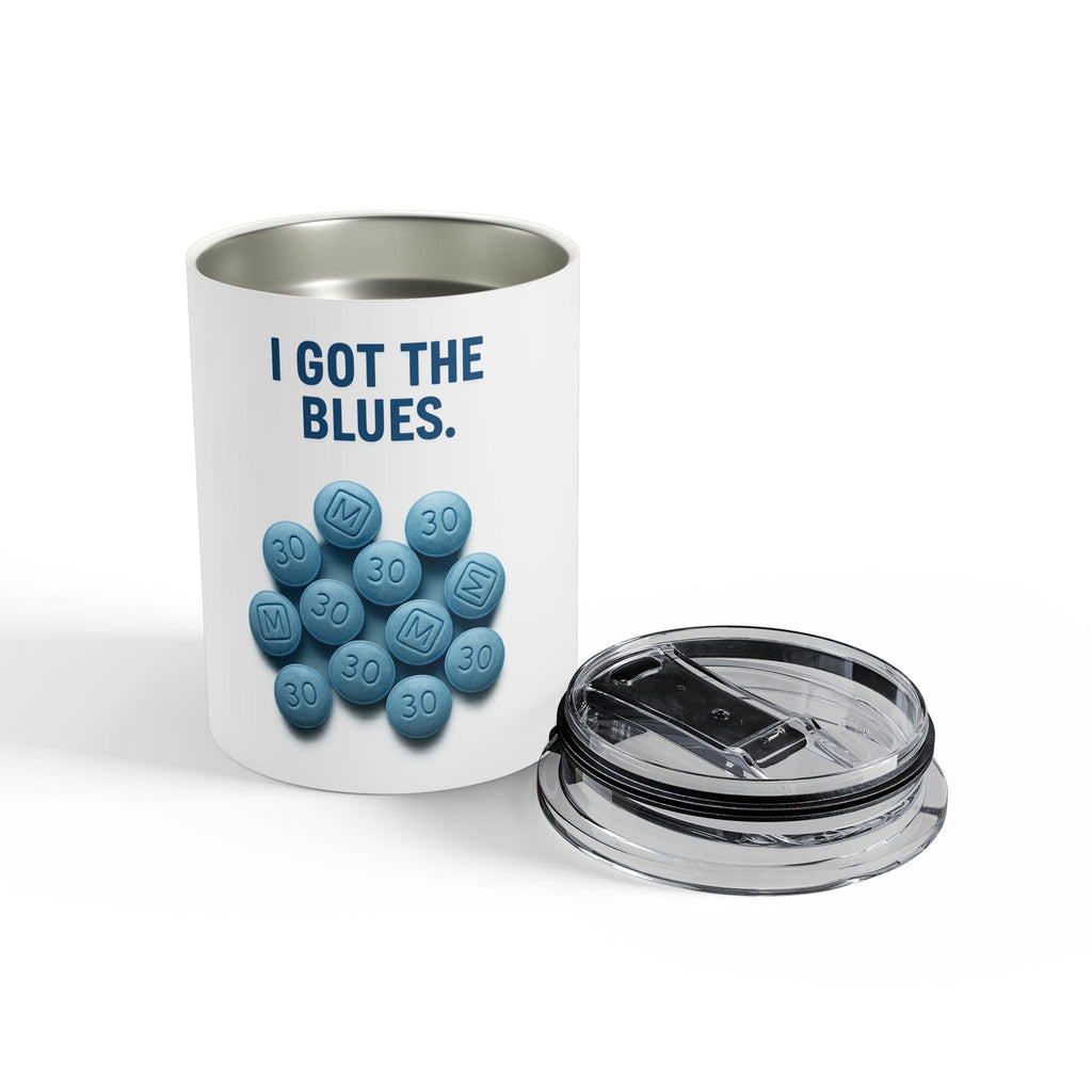 10oz Tumbler - "I Got The Blues"