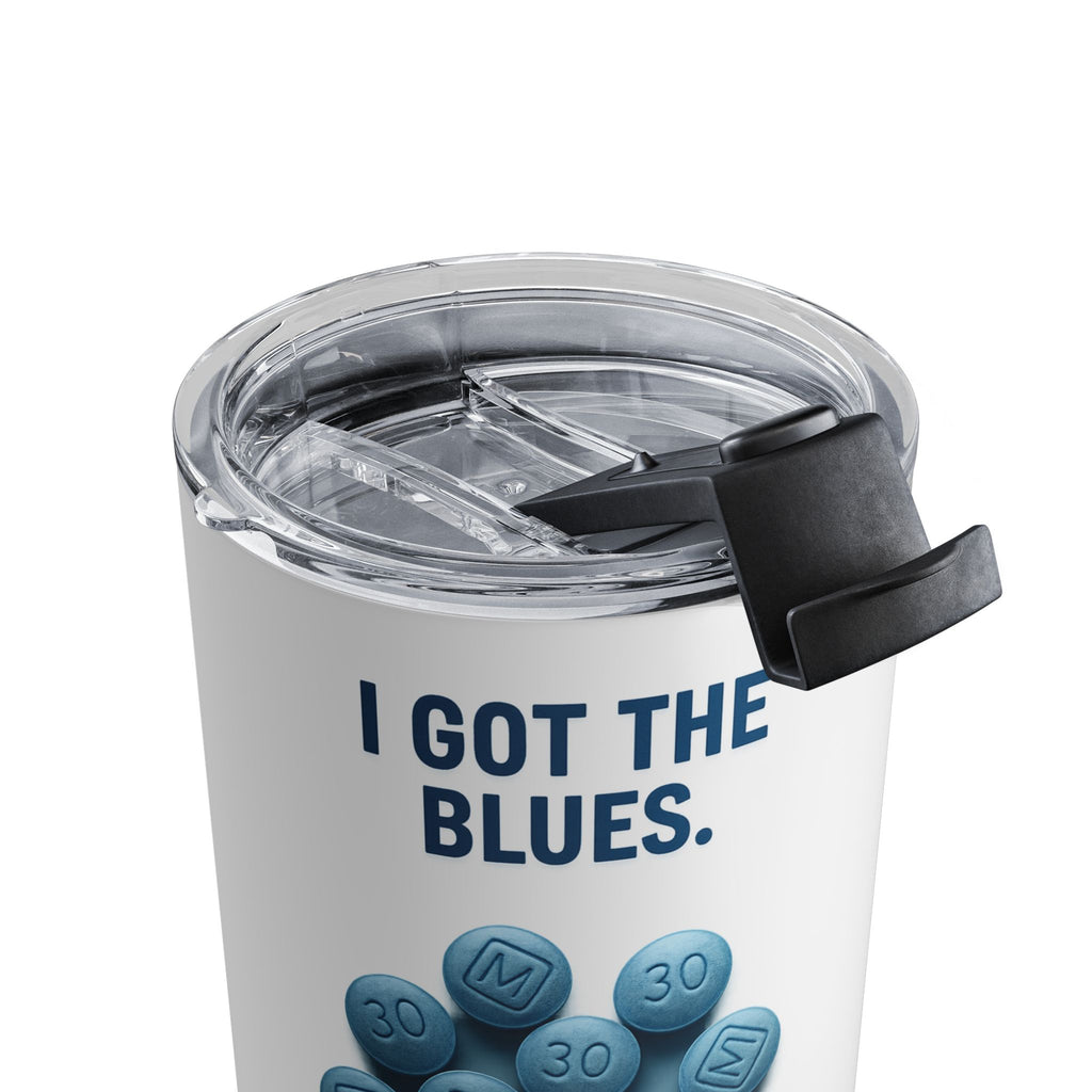 10oz Tumbler - "I Got The Blues"