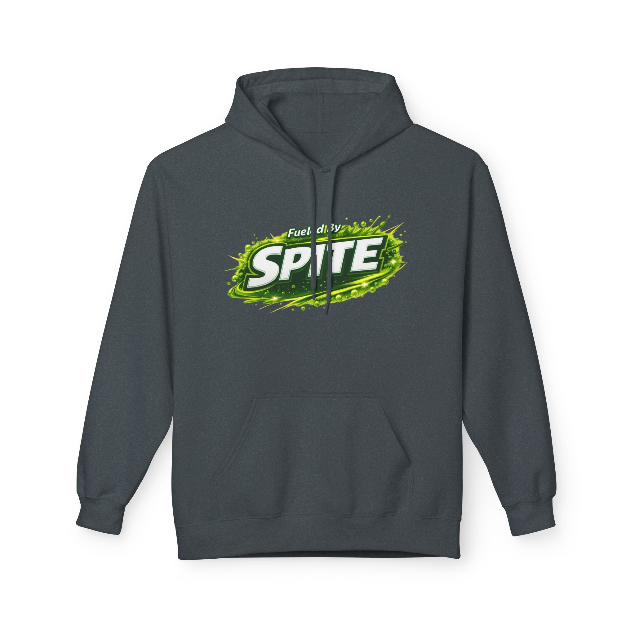 Hoodie — "Fueled by Spite" Graphic Pullover